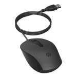 HP 150 - souris - USB - noir