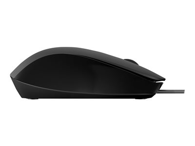 HP 150 - souris - USB - noir